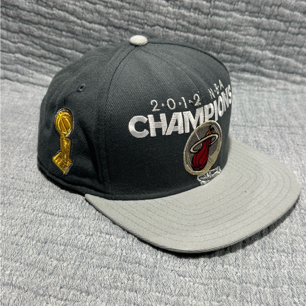 Miami Heat adidas 2012 NBA‎ Champions Finals Official Locker Room Snapback Hat